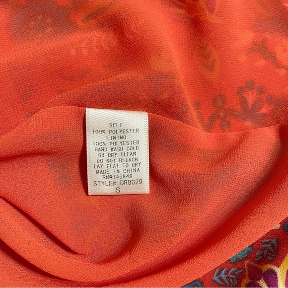 Everly Red and Blue Spaghetti Strap Maxi Dress - Picture 6 of 9